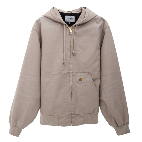 Carhartt Wip OG Active Jacket Dusky Beige Stone Canvas I034820 4068584145148 Front Degliuberti